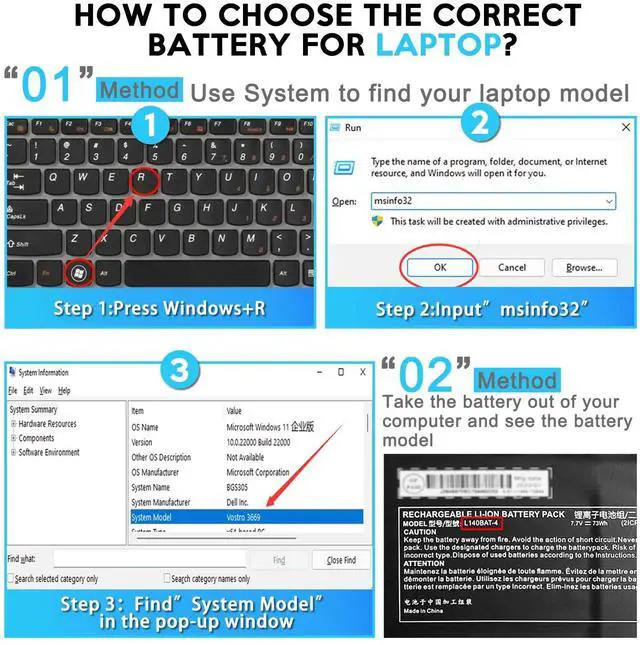 Alt view image 7 of 7 - L140BAT-4 Laptop Battery Replacement for CLEVO L140CU L141CU L140MU L141MU for Clevo Schenker VIA 14 Wooking Jiasha ST Pro 7.7V 73Wh