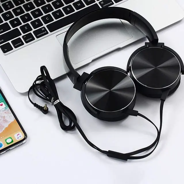 Alt view image 5 of 7 - Kids Bulk Headphones with Microphone 5 Pack for School Boys Girls, Kids Online Learning Headset with Mic Stereo Sound, 3.5mm Audio Jack for Smartphone, Tablet, Kindle, Computer (OH450,Black)