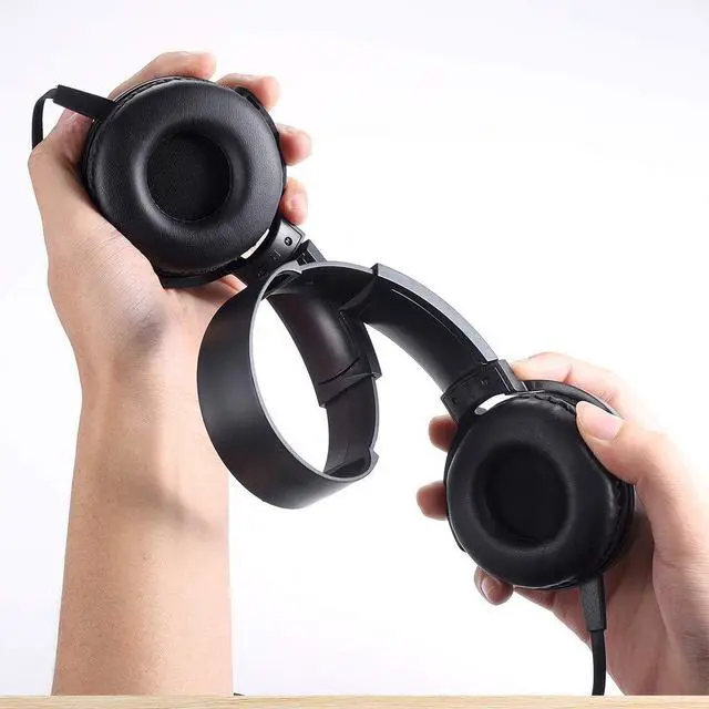 Alt view image 4 of 7 - Kids Bulk Headphones with Microphone 5 Pack for School Boys Girls, Kids Online Learning Headset with Mic Stereo Sound, 3.5mm Audio Jack for Smartphone, Tablet, Kindle, Computer (OH450,Black)