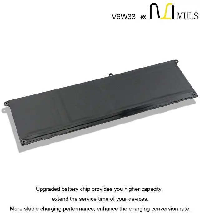 Alt view image 5 of 7 - 54Wh V6W33 Laptop Battery for Dell Latitude 3320 3330 3420 3520 3530 | Inspiron 3510 3511 3515 3520 3525 3535 5310 5410 5410 5510 5515 5518 5410 5625 5630 5635 Vostro 3515 3525 5620 5625