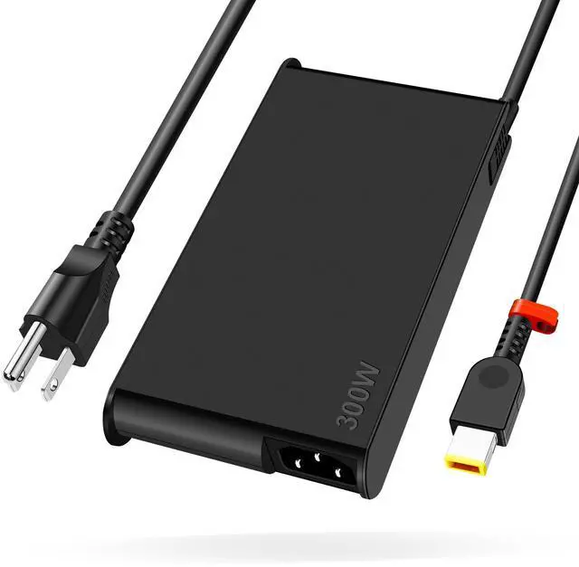 Main image of 300W Slim Tip Laptop Charger Compatible with Lenovo Legion 7 7i 5i 5 pro 15 16 17 R7000P R9000K R9000P Y9000K Y9000X Gaming Laptop ADL300SDC3A SA10R16956 Power Adapter Supply Cord