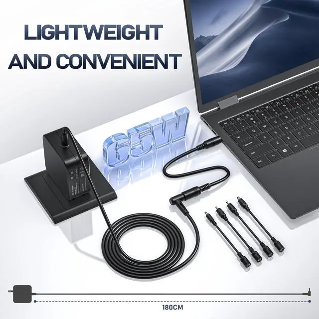 Alt view image 5 of 7 - EERSY 65W Laptop Charger for Asus Vivobook 14 15 17 ZenBook Chromebook | Supports 45W 33W Notebook Power Adapter F1504Z X512D X512DA X1404ZA UX330U M1605YA M515D M712D M509DA Q405U UX430 UX31E UX303