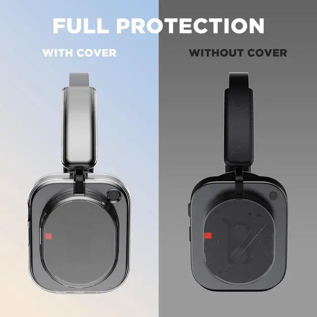 Alt view image 3 of 6 - for Nothing Headphone (1) Shell Cover Protector, TPU Ear Cup Cover and PC Headband Compatible with Nothing Headphone (1),Anti-Scratch Ear Cap Headband Protective Accessories (Clear)
