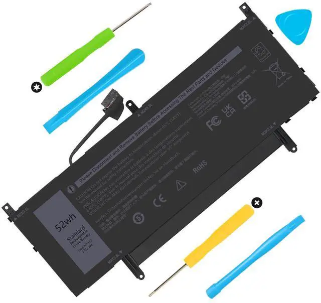 Main image of N7HT0 Laptop Battery Replacement for Dell Latitude 9510 9520 / Latitude 9520 2-in-1 P94F P95F P95F001 P94F001 TVKGH V5K68 N2NLL 08NFC7 N2NLL N7HTO 0PKW00 089GNG 0HYMNG