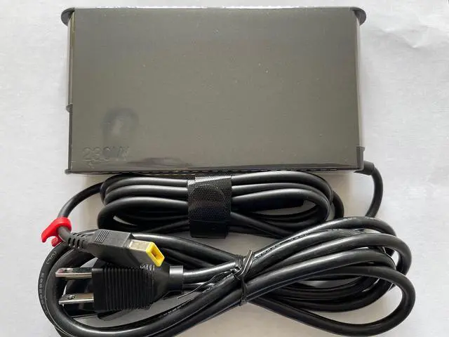 Alt view image 3 of 6 - New Slim Design for 20V 11.5A 230W Slim Tip AC Adapter for IdeaPad Y900 Y910 G510, Compatible P/N: ADL230SCC3A, SA10R16890, 02DL144