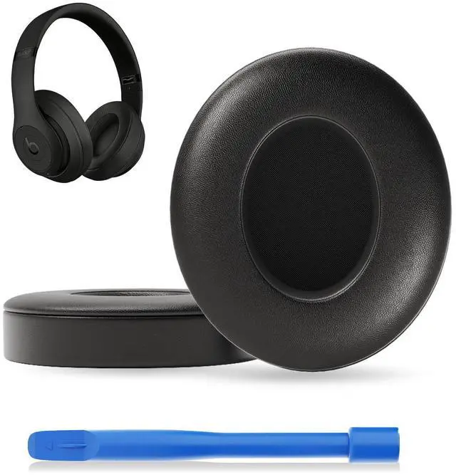 Main image of Replacement Ear Pads for Beats Studio 3 / Studio 2, EarPads for Studio3 / Studio2 Wireless Over-Ear Headphones, Black