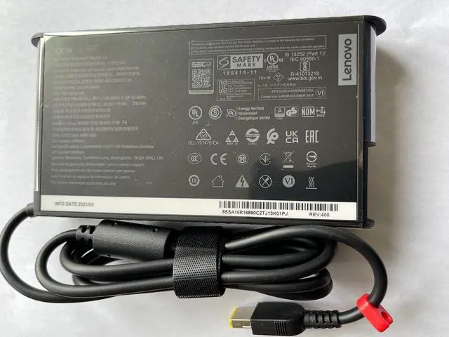 Alt view image 5 of 6 - New Slim Design for 20V 11.5A 230W Slim Tip AC Adapter for IdeaPad Y900 Y910 G510, Compatible P/N: ADL230SCC3A, SA10R16890, 02DL144
