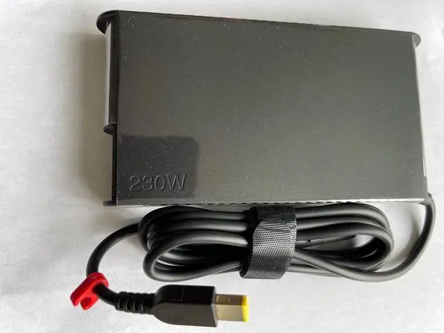 Alt view image 6 of 6 - New Slim Design for 20V 11.5A 230W Slim Tip AC Adapter for IdeaPad Y900 Y910 G510, Compatible P/N: ADL230SCC3A, SA10R16890, 02DL144
