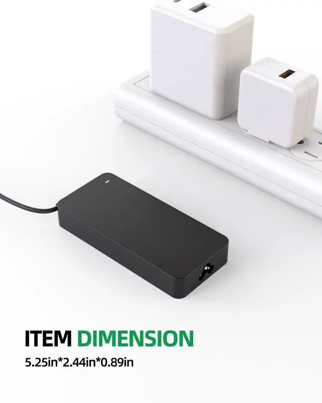 Alt view image 4 of 7 - 150W Charger Fit for Asus Creator Q Q540V Q530 Q540 Q530V Q530VJ Q540VJ Q540VJ-I93050 Laptop Power Cord