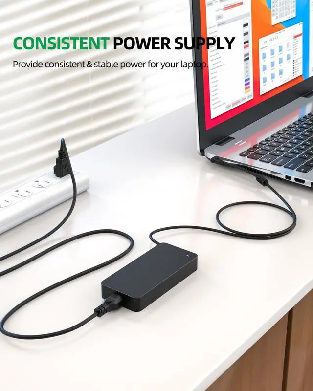 Alt view image 5 of 7 - 150W Charger Fit for Asus Creator Q Q540V Q530 Q540 Q530V Q530VJ Q540VJ Q540VJ-I93050 Laptop Power Cord
