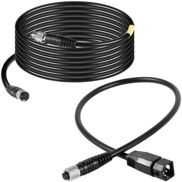 Main image of 2211415 1852068 MKR-US2-11 MKR-US2-8 4-Pin Extension Cable & 7-Pin Transducer Adapter Kit Compatible with Minn Kota Universal Sonar 2 US2 Trolling Motor and Humminbird Helix 5 7 8 9 10 Fish Finder