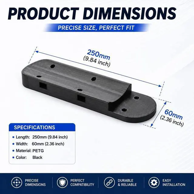 Alt view image 4 of 6 - Transducer Mount for Lowrance 3-in-1 Active Imaging to Minn Kota Motor | Industrial-Grade PETG, Plug and Play, Long-term Use
