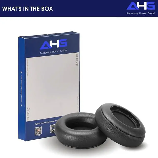 Alt view image 7 of 7 - Ear Pads Cushions Compatible with Bang & Olufsen Beoplay H9 3rd Gen (Not Compatible with H9 / H9i) and Beoplay HX Headphones (Black). Premium Sheepskin Leather (Black)