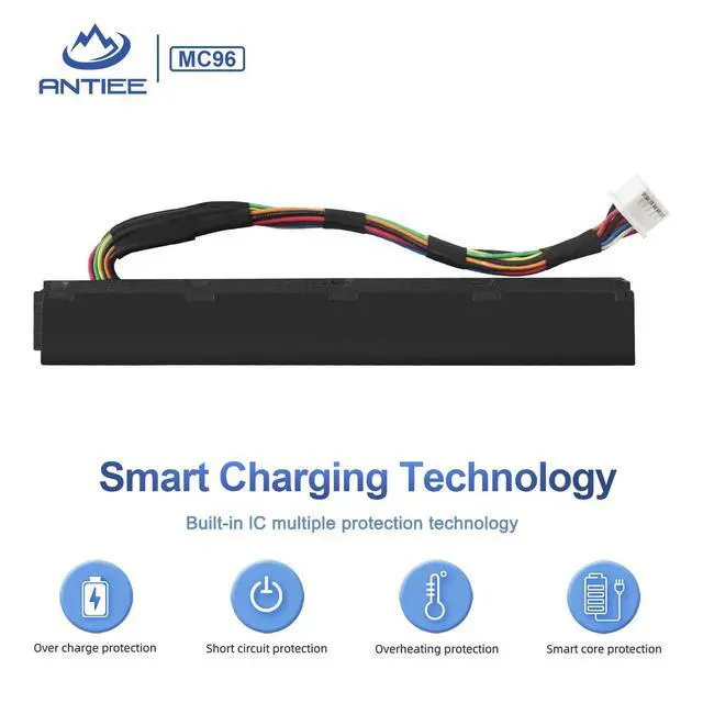 Alt view image 7 of 7 - MC96 MC96G9 Laptop Battery for HP Smart Array P840AR P440AR P840 P440 | Raid Controller Smart Storage 750450-001 786761-001 727260-002 871264-001 815983-001 876850-001 HSTNN-IS6A 7.2V 8.64Wh