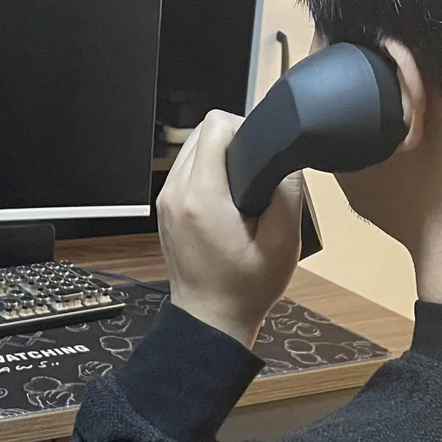 Alt view image 7 of 7 - Retro Phone Handset - Wireless Bluetooth Telephone Mic Speaker Phone Call Receiver