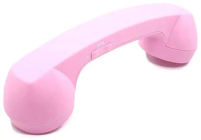 Main image of Retro Phone Handset - Wireless Bluetooth Telephone Mic Speaker Phone Call Receiver