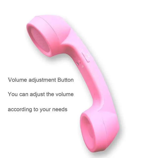 Alt view image 2 of 7 - Retro Phone Handset - Wireless Bluetooth Telephone Mic Speaker Phone Call Receiver