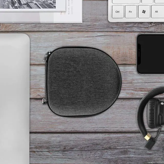Alt view image 6 of 6 - Shield Headphones Case Compatible with Marshall Major V/IV/III/II, Mid ANC and More, Replacement Hard Shell Travel Carrying Bag (Dark Grey)