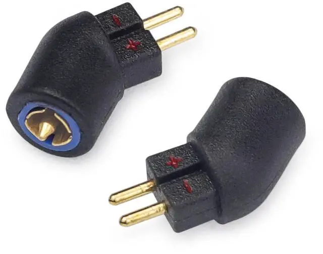 Main image of Pentaconn Ear PE Female to 0.78 Male Headphone Adapter, for IEM 0.78 2 Pin Earbuds to Pentaconn Ear PE Cable, for Acoustune HS1650CU HS1655CU 1670SS HS1695TiMadoo Typ821 Madoo M001, 1 Pair/Black