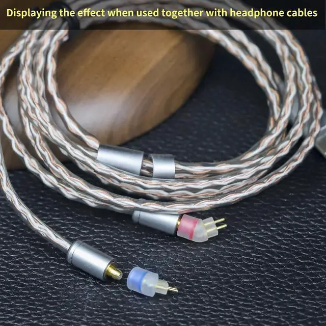 Alt view image 7 of 7 - Pentaconn Ear PE Female to 0.78 Male Headphone Adapter, for IEM 0.78 2 Pin Earbuds to Pentaconn Ear PE Cable, for Acoustune HS1650CU HS1655CU 1670SS HS1695TiMadoo Typ821 Madoo M001, 1 Pair/Black