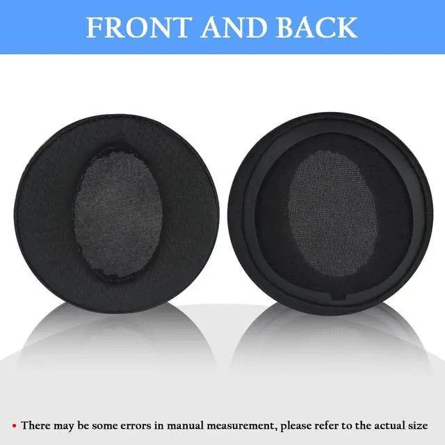 Alt view image 5 of 7 - Earpads for Sony MDR-XB950BT XB950B1 XB950N1 XB950AP Headphones | Extra Durable Ear CushionsReplacement Ear pads with Breath Mesh & Memory Foam,Comfortable and Breathable(Black)