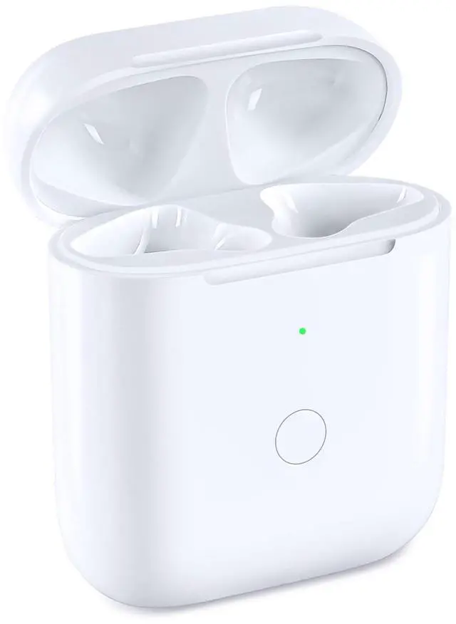 Main image of Wireless Charging Case Replacement Compatible with AirPod 1st & 2nd Generation, Air Pod 1 2 Charger with Bluetooth Pairing Sync Button,No Earbuds