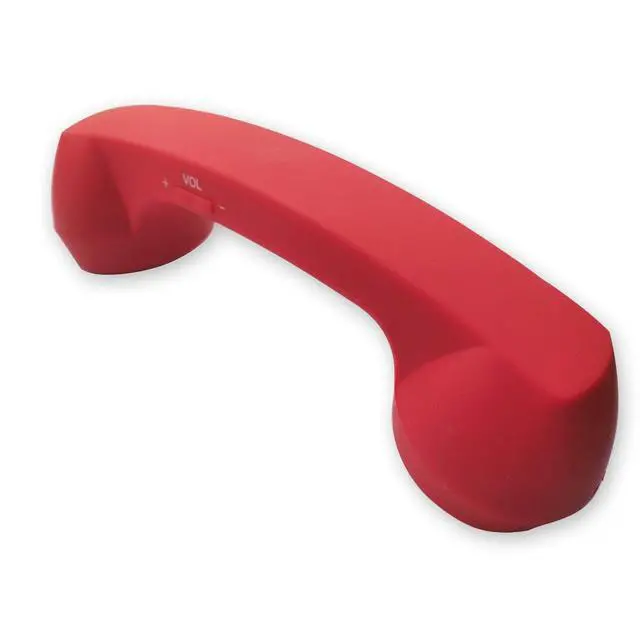 Alt view image 2 of 7 - Retro Phone Handset for Cell Phone, Wireless Bluetooth Retro Telephone Handset Mic Headphones Comfort Retro Cell Phone Handset Mic Speaker Phone Call Receiver