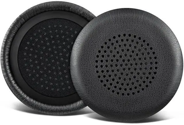Main image of Replacement Earpads Cover for LEVN LE-HS010 (Superior/Basic), LE-HS011 Superior Bluetooth Headsets, Cushions Ear Pads Cover with Soft Protein Leather - Black