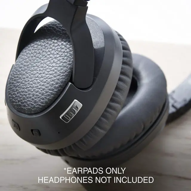 Alt view image 2 of 5 - Replacement Earpads Ear Cushions for Matrix Cinema, Matrix Cinema ANC, and Matrix3 Headphones Black (Pair)