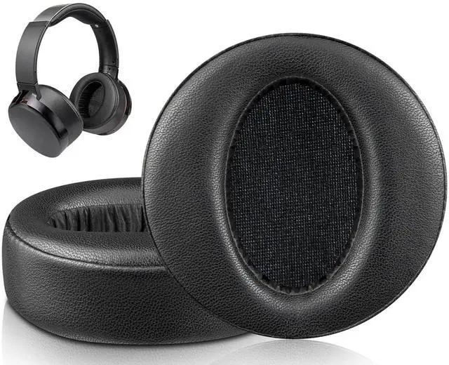 Main image of Lambskin Earpads for Sony MDR-XB950 - Black | for Sony MDR-XB950(XB950BT/XB950B1/XB950N1/XB950AP) Over-Ear Headphones