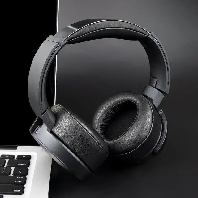 Alt view image 3 of 6 - Lambskin Earpads for Sony MDR-XB950 - Black | for Sony MDR-XB950(XB950BT/XB950B1/XB950N1/XB950AP) Over-Ear Headphones