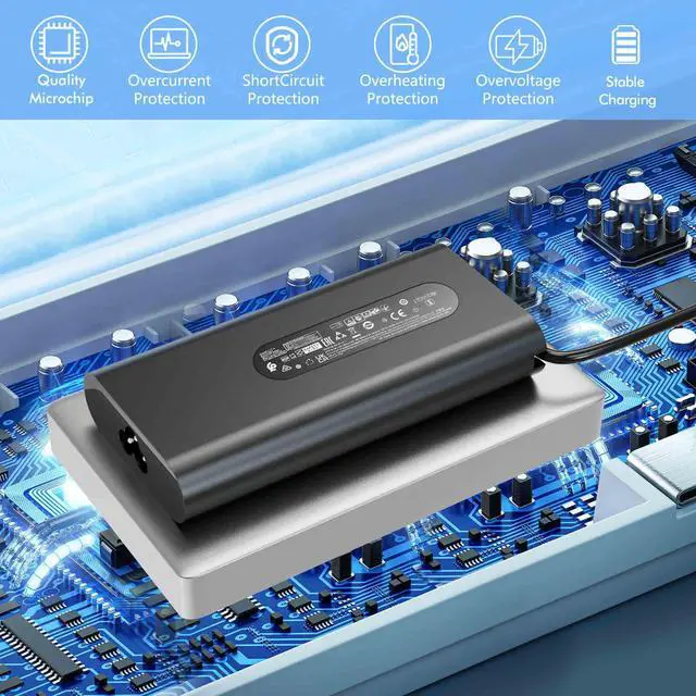 Alt view image 5 of 6 - Slim 240W 19.5V 12.31A Adapter Charger for Dell Precision 7670 7680 7770 7780, Precision 7730 7720 7520 Alienware 17 R5, Alienware 15 R4, LA240PM200, HA240PM200, DA240PM200, 0YR68, 4GC66, G5K8G, R4P0K