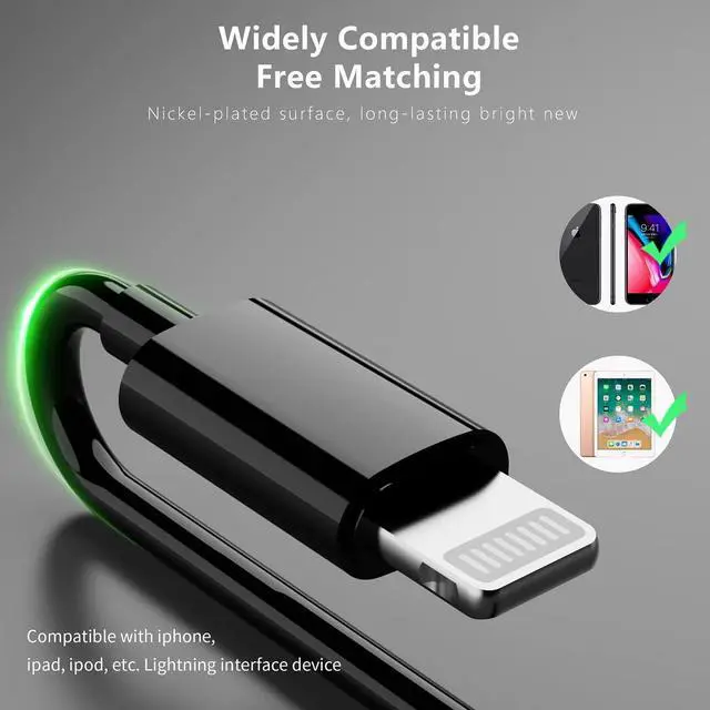 Alt view image 6 of 7 - Earphones with Lightning Connector, MFi Certified Wired Earphones with Microphone and Volume Control, Compatible with iPhone 13/12/11 Pro Max/Xs Max/XR/X/7/8 Plus