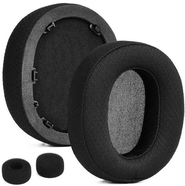Main image of Mesh Fabric Earpads for Sony INZONE H9 II/WH-G910N / H6 Air Headset | Replacement EarPads and Mic Foam Ear Cushions for INZONE H9 II/WH-G910N / H6 Air HeadsetHigh-Density Noise Isolation Foam