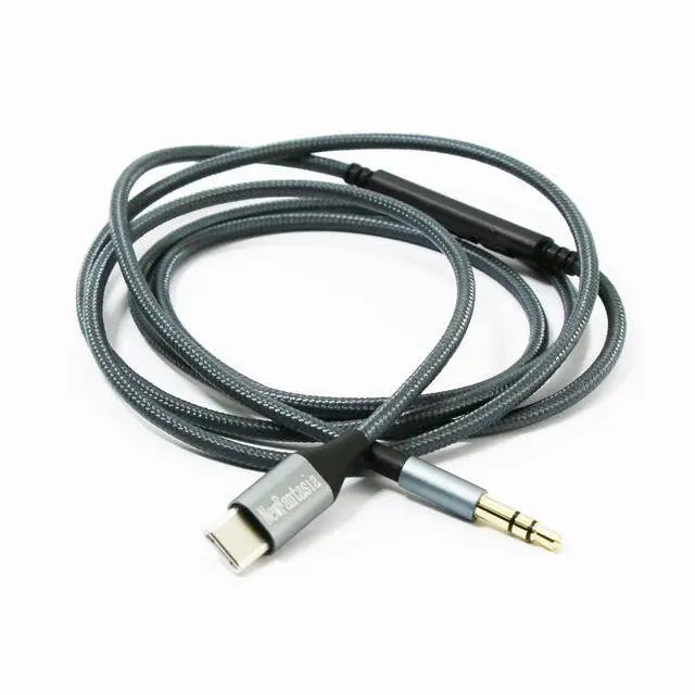Alt view image 5 of 6 - USB C Audio Cable Remote Volume Mic Compatible with Sony WH-1000XM5 WH-1000XM4 WH-CH720N WH-CH520 MDRXB650BT MDR-XB950BT WH1000XM3 WH-CH700N WH1000XM2 Headphones
