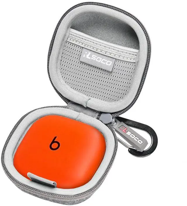 Main image of Case for Beats Powerbeats Fit Wireless Noise-Cancelling Workout Earbuds - Grey (Case Only)