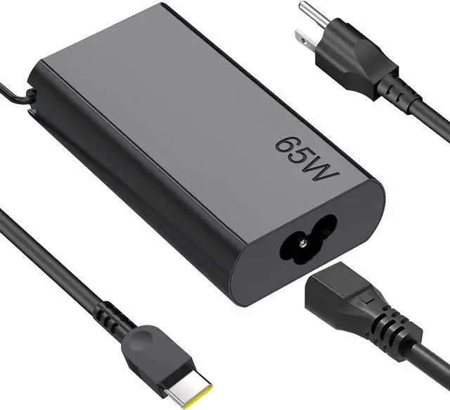 Main image of Charger for Lenovo Laptop Computer 65W 45W USB C Laptop Charger Replacement for Lenovo Thinkpad/Yoga/Chromebook, ADLX65YDC2A Fast Power Adapter