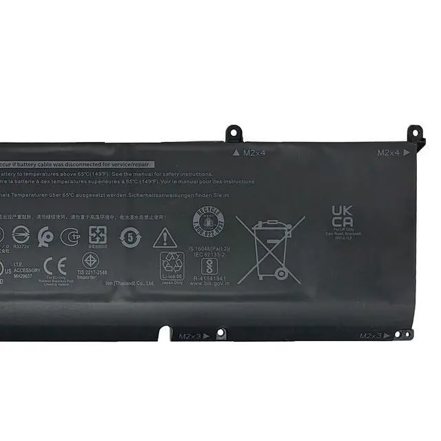 Alt view image 4 of 6 - 8FCTC Battery 56Wh 4650mAh 69KF2 70N2F 11.4V 3-Cells | Replacement for Dell Alienware M15 R3 R4 R5 M16 R1 M17 R3 / Precision 5550 5560 / XPS 9500 9510 / Inspiron 15 7510 Series