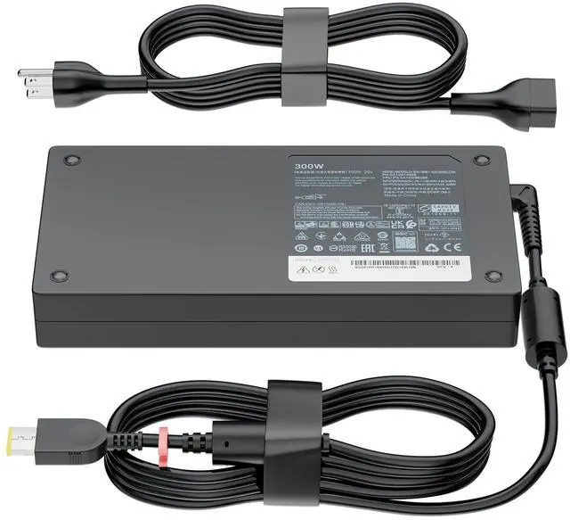 Main image of 300W Gaming Laptop Charger for Lenovo Legion IdeaPad LOQ AC Adapter | Compatible with Lenovo IdeaPad Y900, ThinkPad P72 P51 P15, LOQ 15 17, ADL300SLC3A SA10R16956 5A10W86289 Power Supply Cord