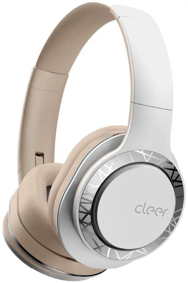 Main image of Audio Enduro 100 Bluetooth Wireless Over the Ear Headphone - Up to 100 Hours Battery Life, Built-in Mic, Hi-Res Sound, Comfortable Fit and Fordable Design, for iPhone & Android (Sand)