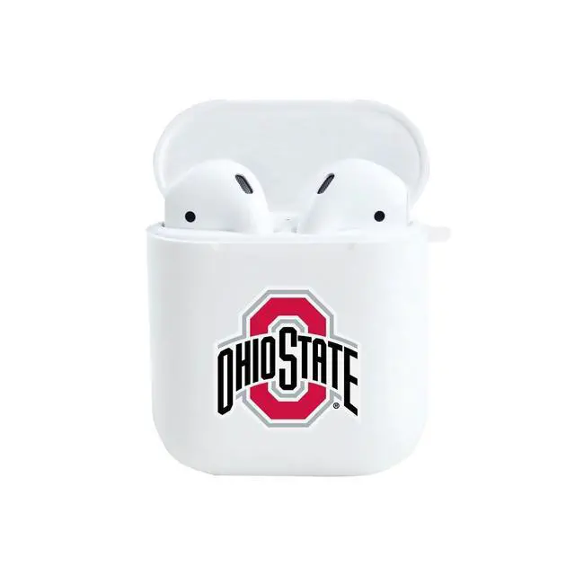Alt view image 2 of 7 - AirPods Case, Ohio State University AirPods Pro (Gen 1 & 2) / White (TPU)