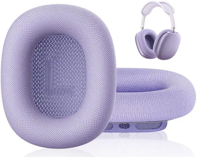 Main image of Fabric Ear Pads for AirPods Max Headphone Magnetic Purple
