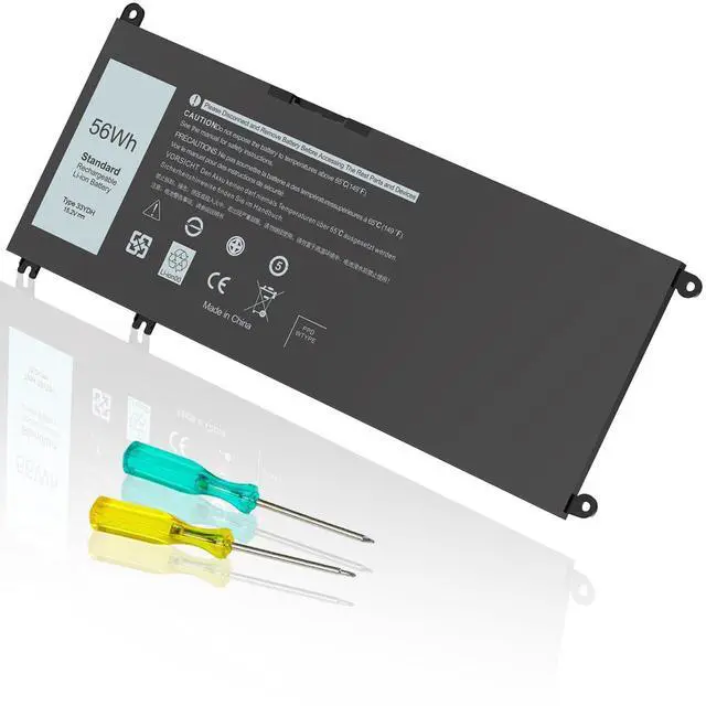 Main image of 33YDH laptop Battery replacement for Dell Inspiron 17 7000 7786 7779 7773 7778 G3 G5 G7 3579 3779 5587 7588 15 7577 Latitude 13 3380 14 3490 15 3590 3580 99NF2 PVHT1 P72F 81PF3 081PF3 P30E001 56WH
