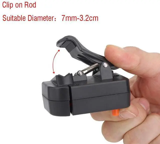Alt view image 4 of 7 - Fishing Line Counter Professional Clip on Fishing Rod Fishing Line Depth Finder Counter Digital Diaplay 99m