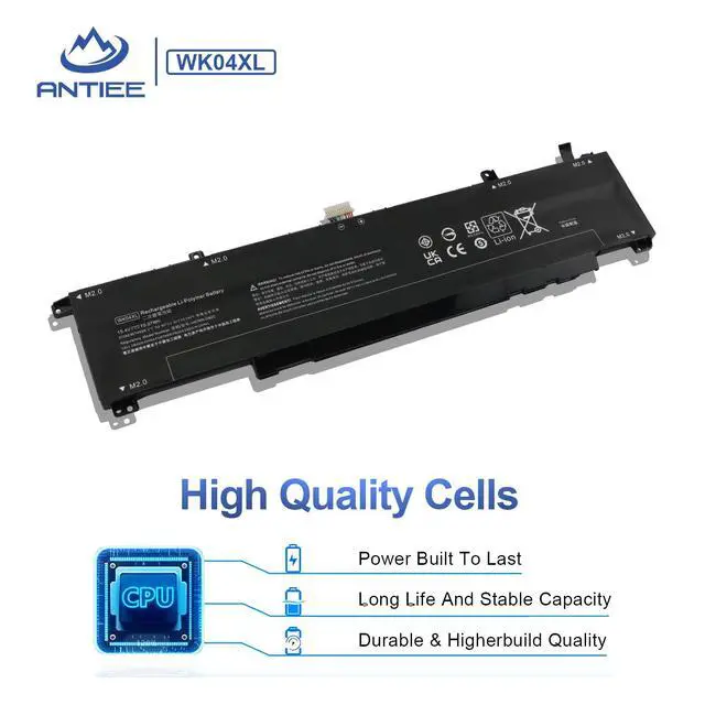Alt view image 5 of 7 - WK04XL Laptop Battery for HP OMEN 16-B 16-C HP Victus 16-E 16-D 15-F | Victus 16-D0001UR 16-D0023DX 16-D1113TX 16-E0005UA 16-E0029UR HSTNN-IB9V HSTNN-WB0B HSTNN-OB2C M38822-1D1 70.07Wh