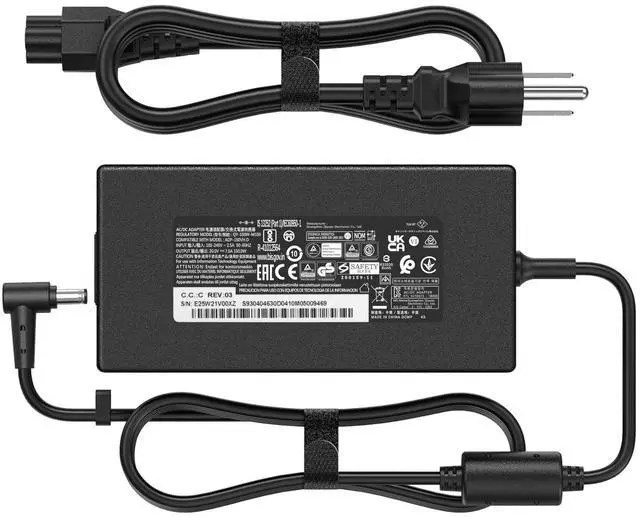Main image of 150W Laptop Charger Compatible with MSI Katana GF66 GF76, Sword 15, Pulse GL66 GL76, Crosshair 15 17, 20V 7.5A AC Adapter, Replacement for A18-150P1A, ONLY for 4.5mm Tip
