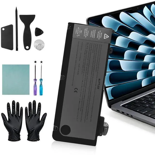 Main image of A1278 A1322 Battery Replacement for MacBook Pro 13 inch Mid 2012 2010 2009 Early 2011 Late 2011
