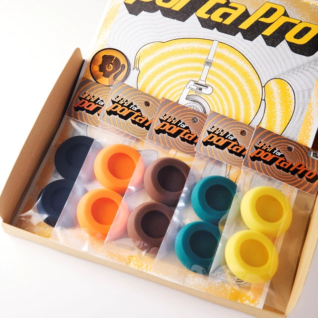 Main image of EARPADS for Koss PORTAPRO 5Pairs+Pouch ((BK+OG+BRN+Green+YE))