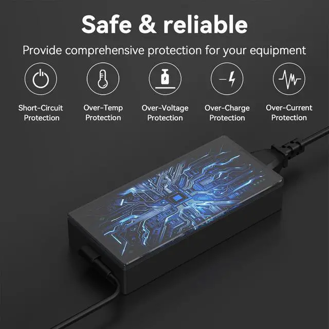 Alt view image 3 of 6 - 280W Charger Compatible with Asus TUF A16 & ROG Strix | FA617 FA617N FA617NT FA617NS FA607 FA607PV FA607PI & ROG Strix G15/G16/G17, ADP-280BB B/ADP-280EB B Power Supply