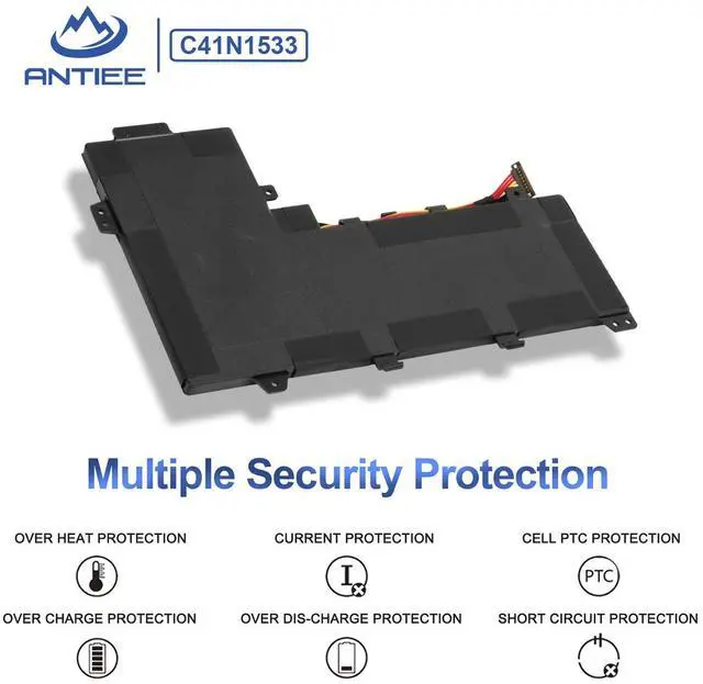 Alt view image 5 of 6 - C41N1533 Laptop Battery for Asus Q524U Q534U/ZenBook Flip UX560U Series | Q524UQ Q524UQK Q534UX Q534UXK Q504UQ Q504UX, UX560UQ UX560UX UX560UXK UX560UQK 4ICP3/63/120